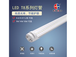 分析LED T8燈管為什么越來越受市場歡迎！